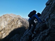 Anello Monte Ocone (1410 m) e Corna Camozzera (1452 m) dal Pertus (1300 m) il 5 gennaio 2015 - FOTOGALLERY
